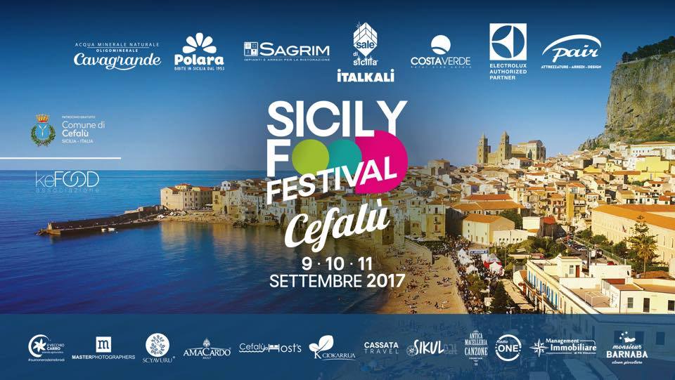 Locandina dell'evento del Sicily Food Festival 2017